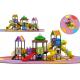 Witch's House Childrens Outdoor Slide Playground Equipment Multicolored Slide