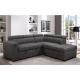 Large KD headrest USB loveseat ottoman with storage fake leather living room furniture sofa set couch sofas bed for vill