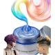 9 Colors Elastic Styling Hair Wax For Man And Woman Temporary Hair Color Wax