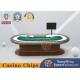 Baccarat Dragon Tiger Poker Chip Table With Electronic Billing System