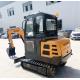 Tailless Compact Crawler Excavator Retractable Shoes 2.5 Tonne Digger