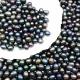 Wholesale AAA Grade 6-7mm and 7-8mm no hole Rice Shape Black pearl  Freshwater Loose Pearl Beads