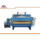 Optional combination Color Steel Double Layer Roll Forming Machine Blue