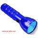 Ultraviolet 28 LED blacklight Flashlight - 395nm for detection of Pet Urine on carpets