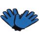 Multi Function Pet Grooming Glove , True Touch Pet Deshedding Glove