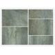 Bathroom 24x24 Porcelain Tile / Marble Like Porcelain Tile Concave Convex Pattern