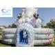 11x6.3x6m Giant Polar Bear Water Slide Polar Plunge Inflatable Pool Water Slide for sale