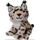 Brown 16cm 6.29 Inch Lynx Stuffed Animal Diy Toys From Recycled Materials