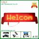 12 Volot,LED Message scrolling car display,Russian and English,Come with Remote control