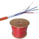 PVC Insulated 2cores Cable Tie Cold And Armored Fire Resistant Communication Cable Electric Log Roll