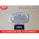 Recyclable Disposable Aluminum Foil Pans 990ml Volume 90 Micron Thickness