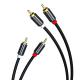 HDTV HiFi 6 Foot Audio And Video Cable 2RCA Male To 2RCA Male