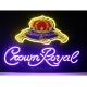 Crown Royal Neon Light Signs Home Beer Bar Pub Recreation Room Game Lights Windows Garage Wall Sign Glass Home Party Bir