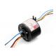 0.5 Inch IP54 Through Bore Slip Ring 24 Lines 5A Current Transmitting