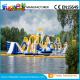 Customized Inflatable Water Theme Park Aqua Park Equipment 0.9mm PVC Tarpaulin