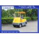 5 Ton 1 Seats With Roof Electric Towing Tractor For Factory 48v / 3kw Motor