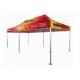 Red Heavy Duty Folding Tent , Outdoor Pop Up Canopy Tent Easy To Assemble