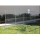 W3.66m Chain Link Construction Fence , H1.8m Temporary Chain Link Fence Panels