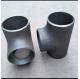 Alloy Steel Pipe Fittings Duplex Stainless Steel BW Equal Tee UNS S31254  ASME B16.9