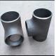 Alloy Steel Pipe Fittings Duplex Stainless Steel BW Equal Tee UNS S31254  ASME B16.9