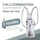 Anti Cellulite 5 In 1 Cavitation Rf Machine Vacuum Roller Vela Shape