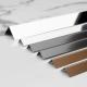 201 304 Brushed Titanium Black Coated L Shape Stainless Steel Transition Strip Flooring