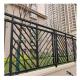 Rust-Proof Galvanized Wrought Iron Fence with Heat Treated Pressure Treated Wood Type