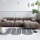 High Density Sponge Living Room Sofas Elegant Velvet Sofa OEM ODM