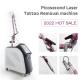 ABS 1064 Pico Laser Tattoo Removal Machine 6ns Width Pulse