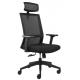 Ergonomic 620*610*1220mm Manager Mesh Chair With Armrest