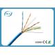 FTP Shielded Cat6 Internet Cable / Cable Ethernet Cat 6 0.57mm Conductor