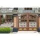 Architectural Steel Cast Iron Gates / Customized Metal Fence Door