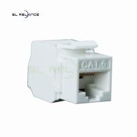 Unscreened UTP CAT6 RJ45 Keystone Jack Network Modular Jack 180 Degree