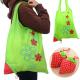 Reusable polyester strawberry bag for shopping