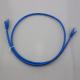 24AWG HDPE Cat6 Patch Cord 90° Bending Injection Molded Boot UTP