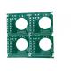 Electronic Circuit Board Assembly 0.1mm Min Line Width / Space Green Solder Mask