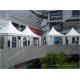 White Square 5X5 M High Peak Tents Booth , High Peak Marquees Eco Friendly