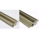 Gold and Champage Anodized Color Aluminum Extrusion Profiles for Flooring Thicknesses 7-17,5 mm