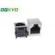 Shielded Rj11 Jack Connector Modular Block Interface 6P6C Without Filter