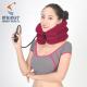 Full flannel cervical collar covers free size neck brace in red/purple/blue/grey color