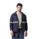 3 1 Twill FR Winter Jacket With Reflective Tape EN11611 Aramid 3A