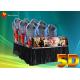 Professional Motion / Dynamic Hydraulic Seats 5D Movie Theater 220V 2.25KW