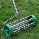 Metal Manual Rolling Spike Lawn Aerator Composed Of 3pcs Of Steel Tubes