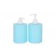 500ml PP Pump HDPE Bottle Shampoo / Lotion Pump Bottle Customized Color And Logo UKH10