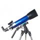 Blue 102mm Aperture Professional Astronomical Terrestrial Telescope With Tripod