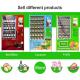 Belt Conveyor Elevator Vending Machine Fresh Sandwich For Food Fruits