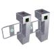 Bus DC Brushless Swing Turnstile 1 Lane Fingerprint Identification Wing Barriers Gate Electromagnetic