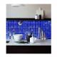 Accents Swimming Pool Mosaic Tile Ceramic Blue Iridescent Crystal Glass Submersible