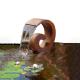 Create Oasis Rusty Corten Steel Water Feature For Garden Decoration