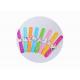 Colorful Custom Silicone Bracelets , Printed Silicone Wristbands For Kids